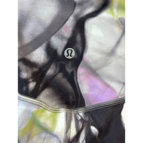 Lululemon Throwback Align HR Crop leggings 17" Size 4 Unicorn Throwback - Picture 4 of 6